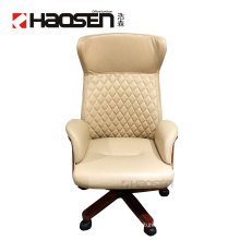 2018 Latest comfortable white modern ceo desk chair